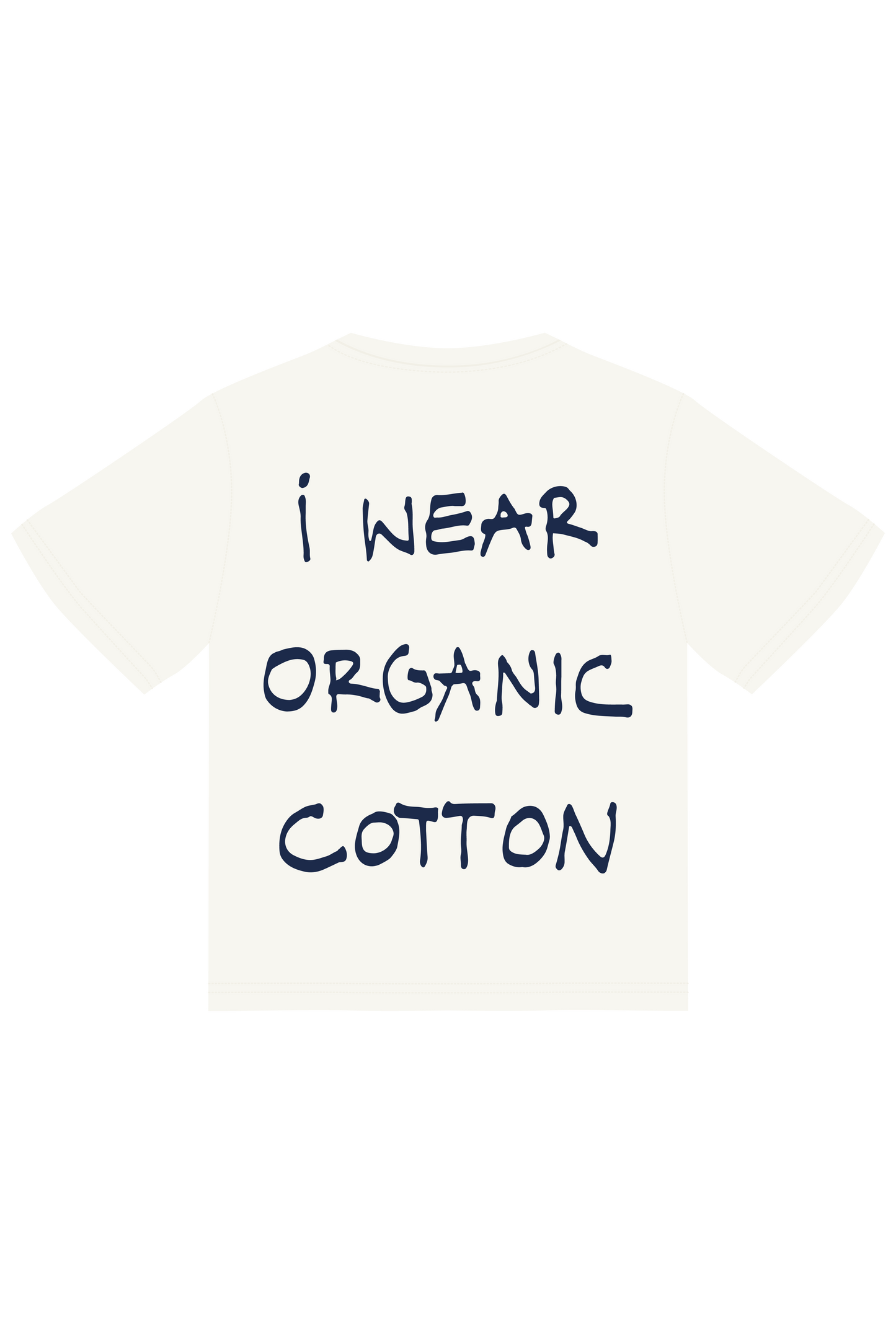 I wear organic cotton