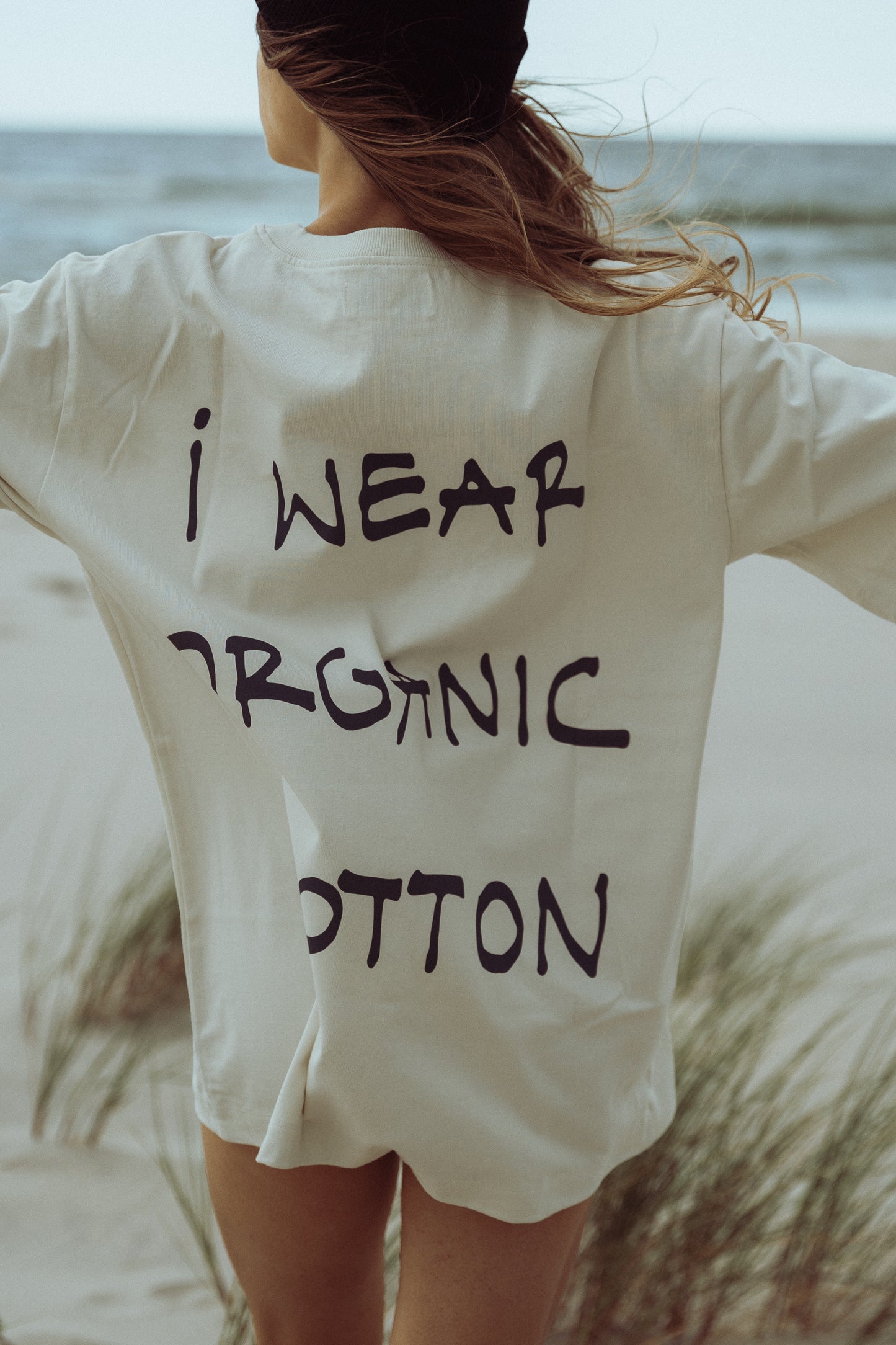 I wear organic cotton